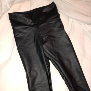 Forever 21 faux leather looking leggings
